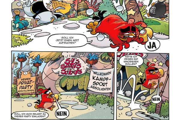 Bild: ANGRY BIRDS – DIE NEUEN ABENTEUER - 1 - RED SIEHT ROT
