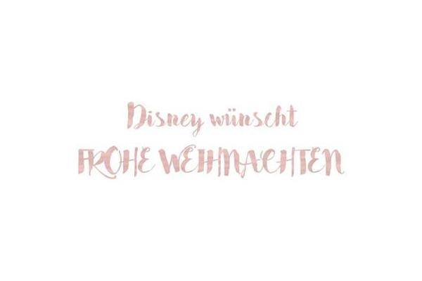 Bild: Disney Weihnachtskampagne 2017