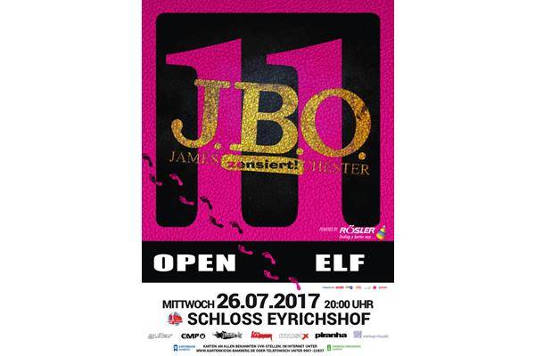 Bild: J.B.O. live in Schloss Eyrichshof