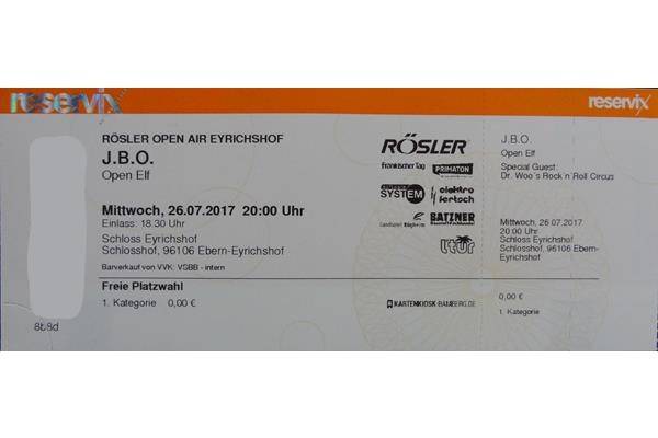 Bild: J.B.O. live in Schloss Eyrichshof