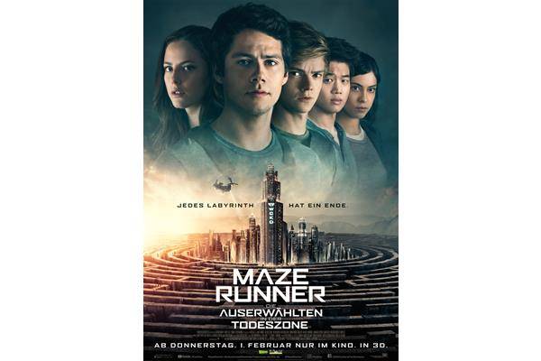 Bild: Maze Runner: Die Auserwählten in der Todeszone ab morgen im Kino!