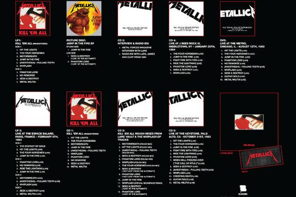 Bild: METALLICA PACKEN AUS...