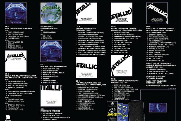 Bild: METALLICA PACKEN AUS...