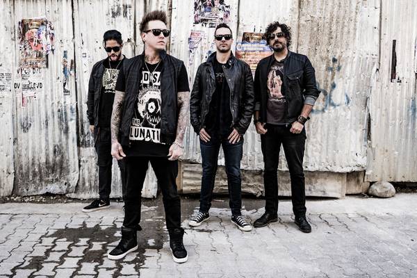 Bild: Papa Roach rocken die Fürther Stadthalle