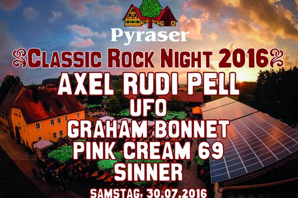 Bild: PYRASER CLASSIC ROCK NIGHT 2016