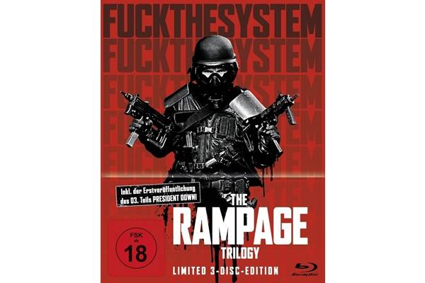 Bild: The Rampage Trilogy – Limited 3-Disc-Edition